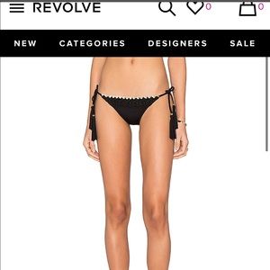 Ale by Alessandra shell stitch bikini bottom